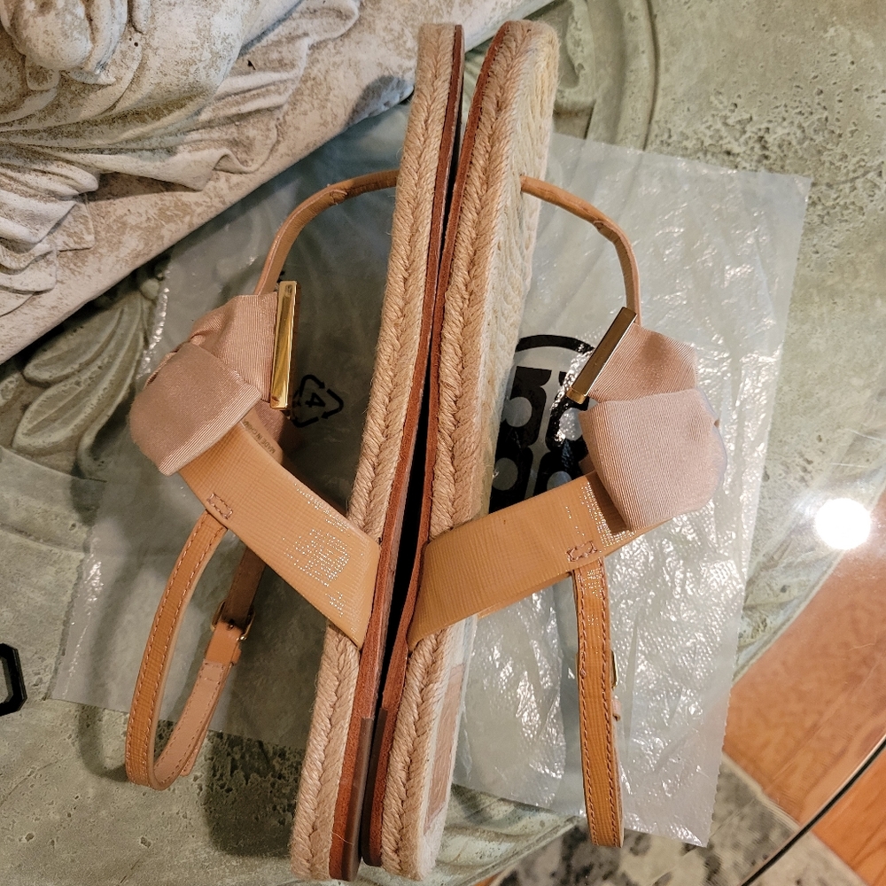 Tory Burch Penny Flat Espidrilles 111 - Picture 12 of 14